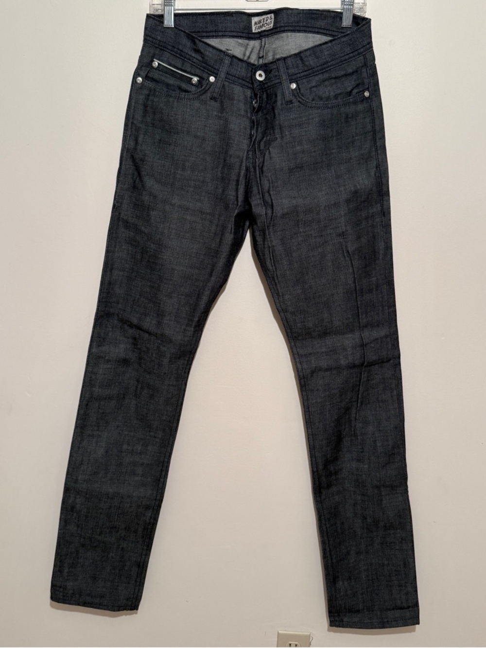 Naked & Famous Denim Raw Lightweight Selvedge Indigo Jeans